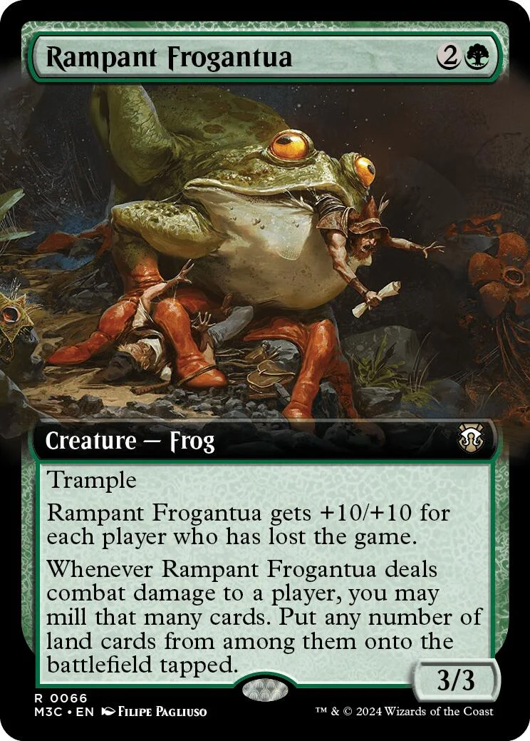 Rampant Frogantua (Extended Art) (Ripple Foil) (66)