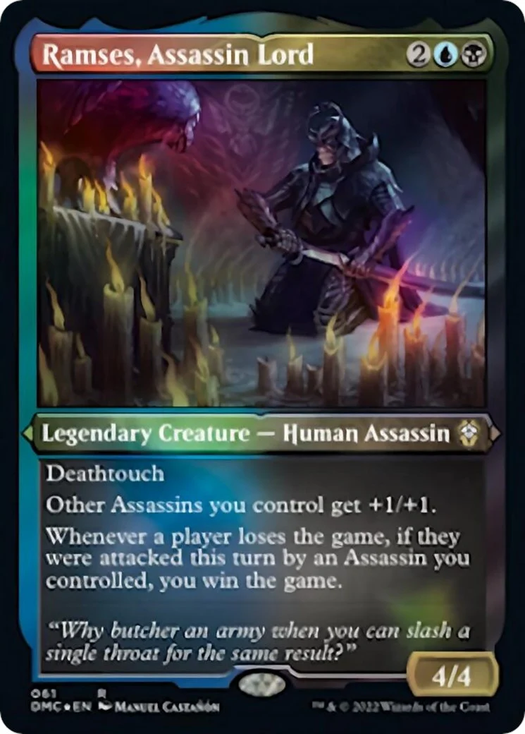 Ramses, Assassin Lord (Foil Etched) (61)