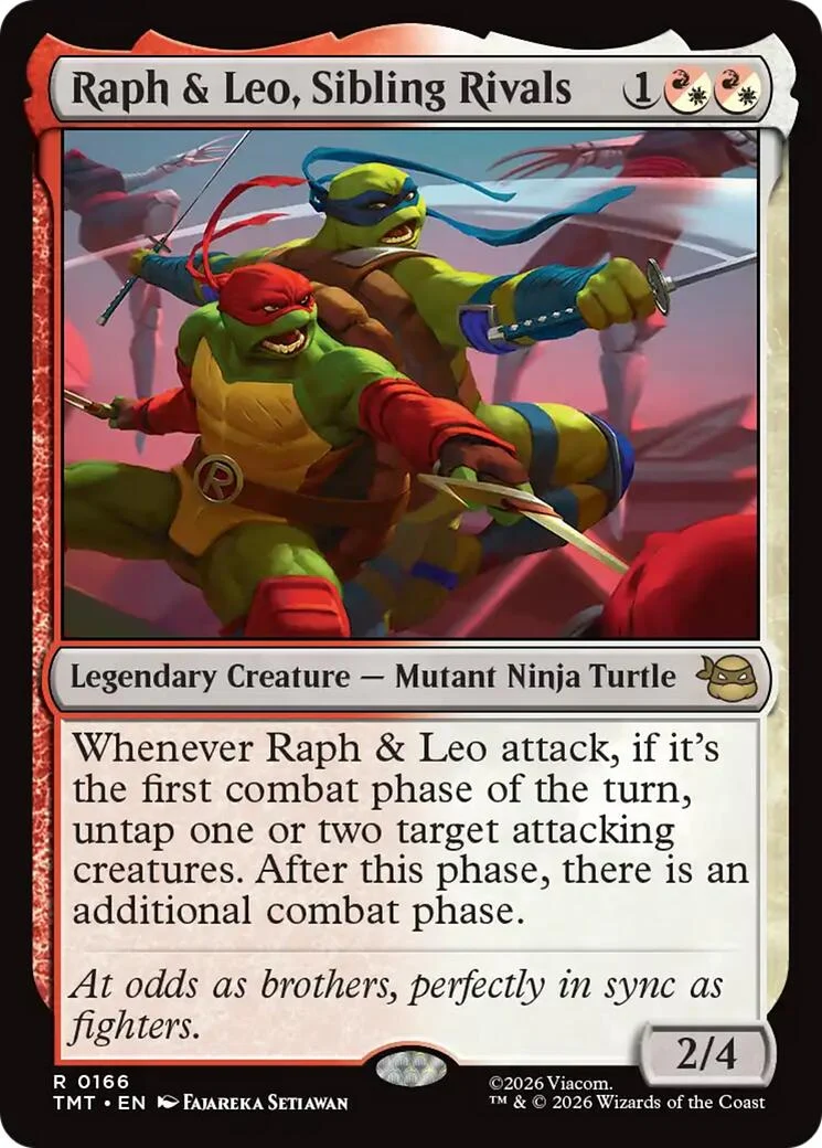 Raph & Leo, Sibling Rivals (166) (Teenage Mutant Ninja Turtles)
