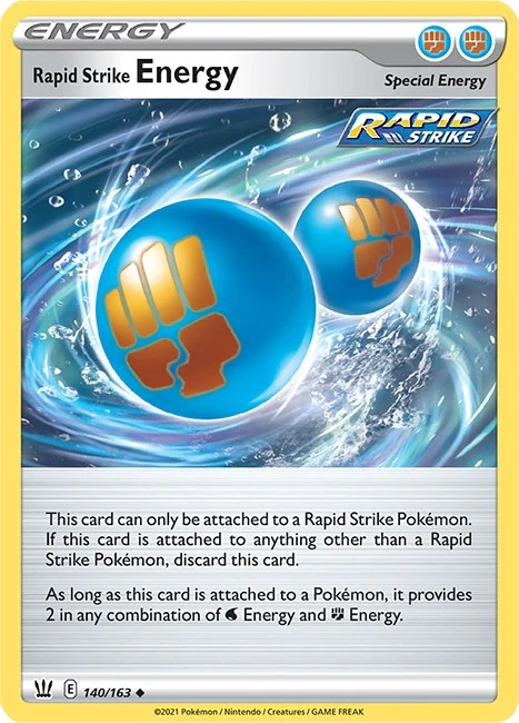Rapid Strike Energy (140/163) (SWSH05: Battle Styles)