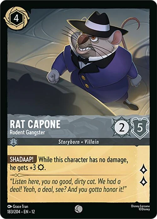 Rat Capone - Rodent Gangster (183/204) (Wilds Unknown)