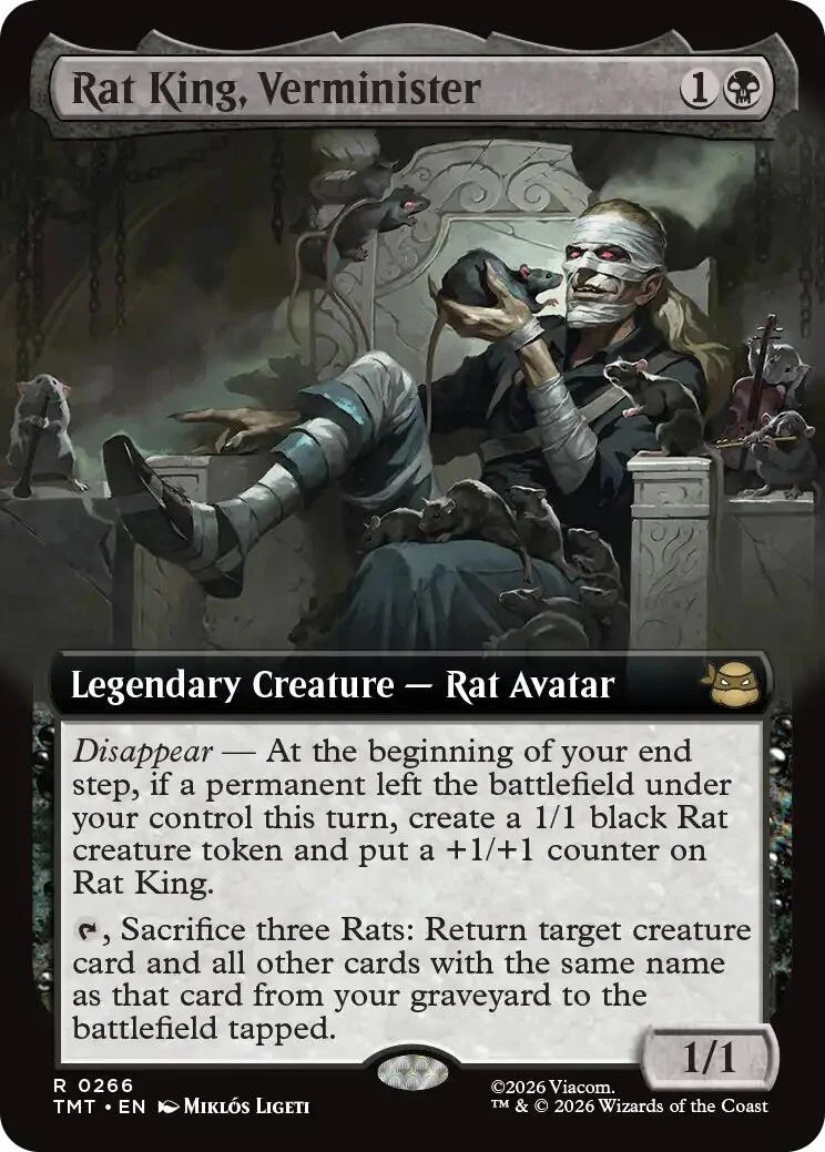 Rat King, Verminister (Extended Art) (266) (Teenage Mutant Ninja Turtles)