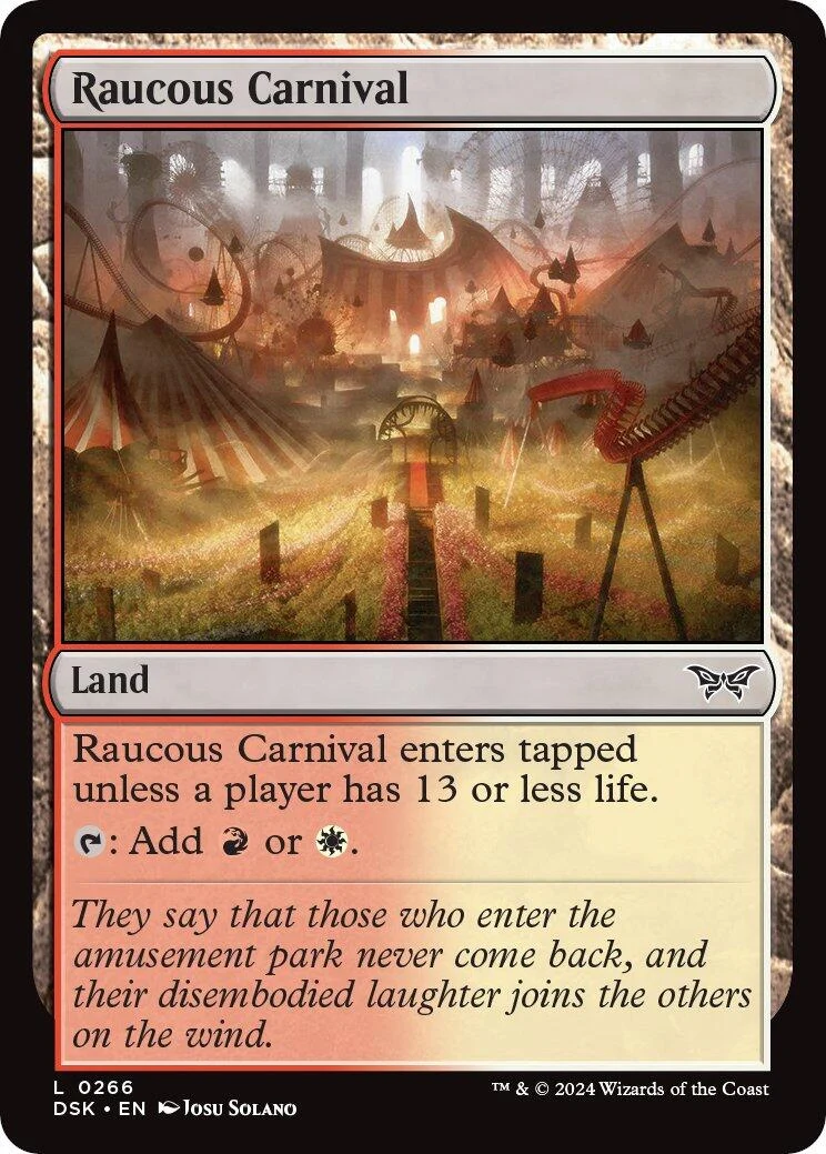 Raucous Carnival (266) (Duskmourn: House of Horror)