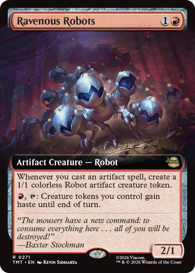 Ravenous Robots (Extended Art) (271) (Teenage Mutant Ninja Turtles)