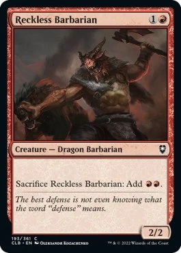 Reckless Barbarian (193)
