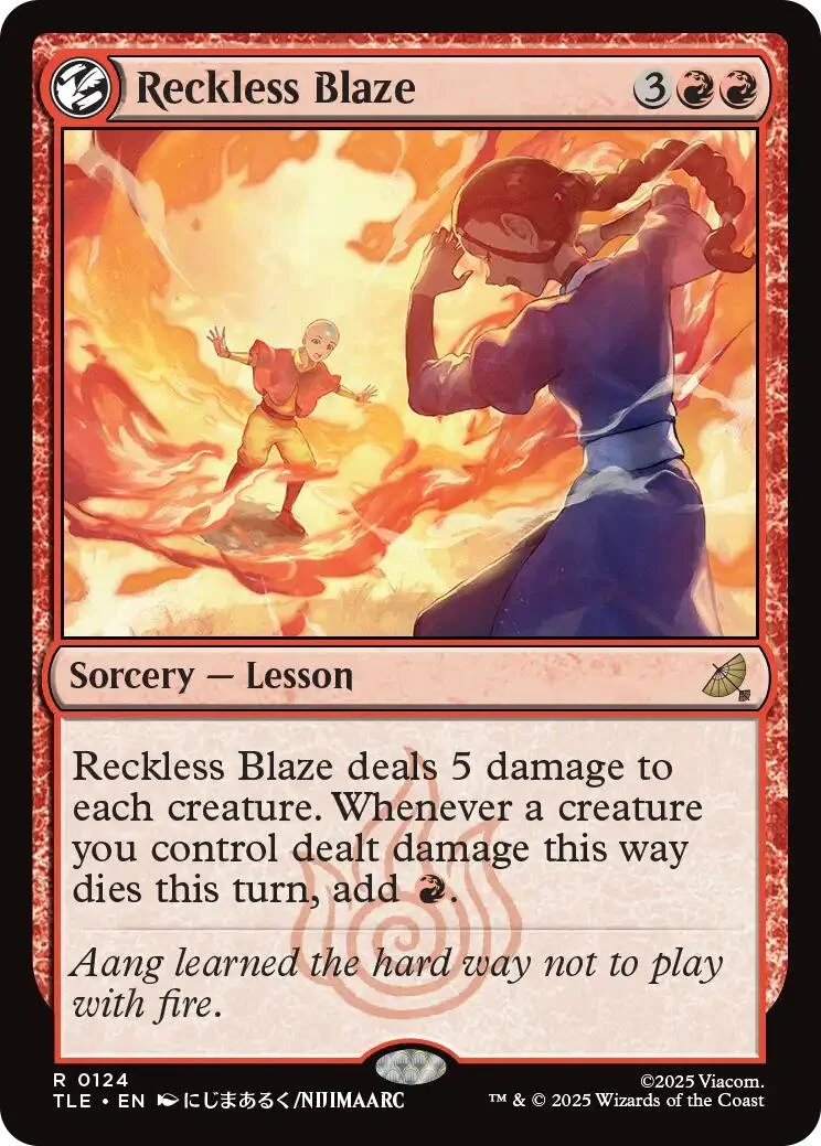 Reckless Blaze (124) (Avatar: The Last Airbender: Eternal-Legal)