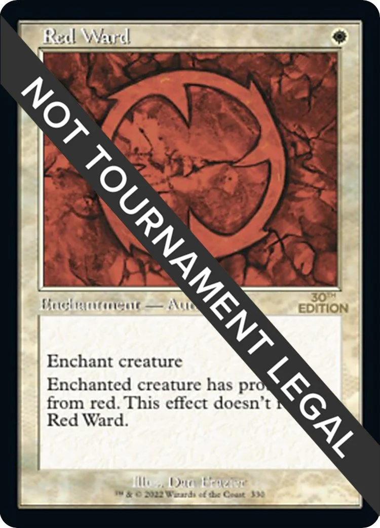 Red Ward (Retro Frame) (330)