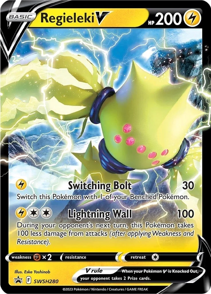 Regieleki V - SWSH280 (SWSH280) (SWSH: Sword & Shield Promo Cards)