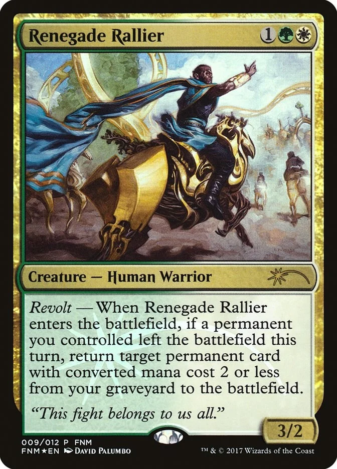 Renegade Rallier (9) (FNM Promos)