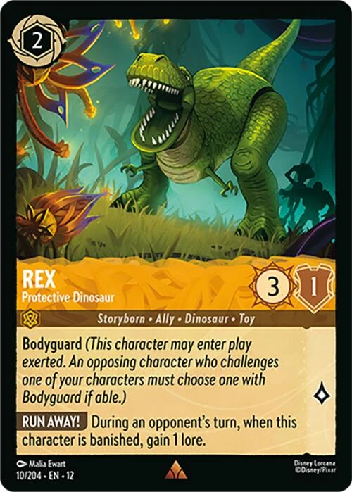 Rex - Protective Dinosaur (10/204) (Wilds Unknown)