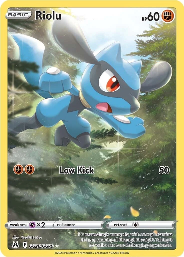 Riolu (GG26/GG70) (Crown Zenith: Galarian Gallery)
