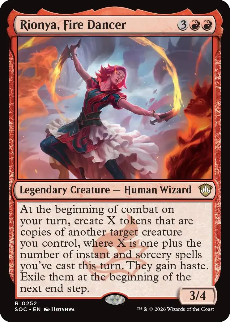 Rionya, Fire Dancer (252) (Secrets of Strixhaven)