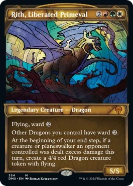 Rith, Liberated Primeval (Textured Foil) (354)