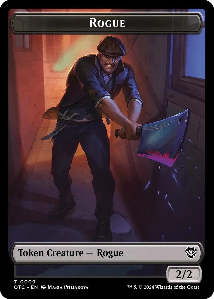 Rogue // The Monarch Double-Sided Token (9 // 29)