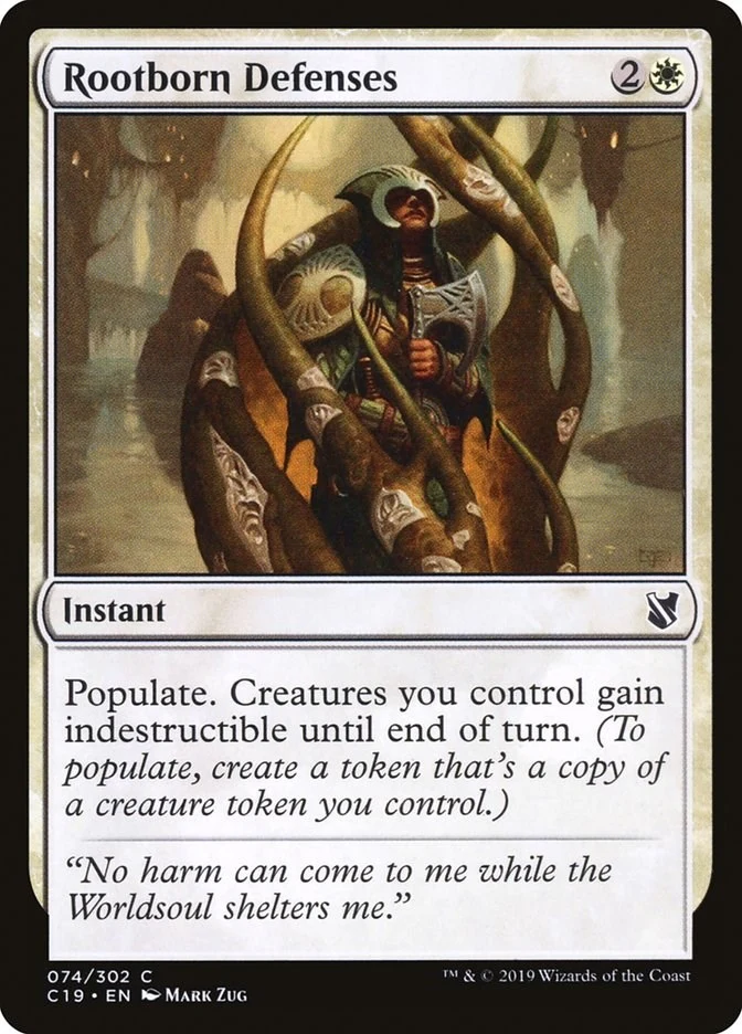 Rootborn Defenses (74) (Commander 2019)