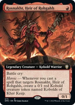 Rosnakht, Heir of Rohgahh (Extended Art) (75)