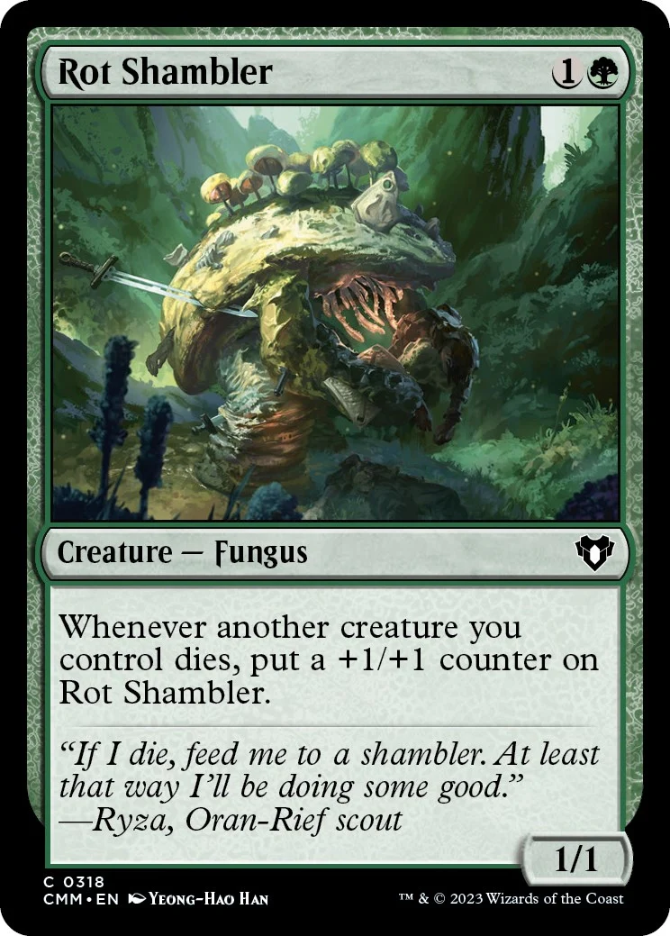 Rot Shambler (318) (Commander Masters)