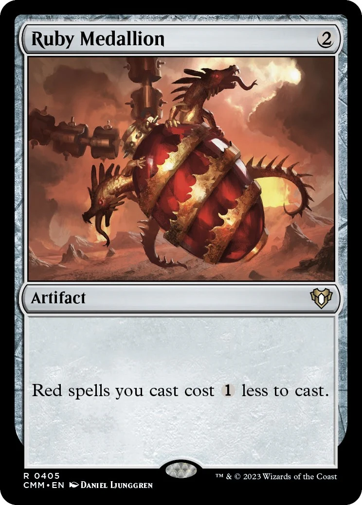 Ruby Medallion (405) (Commander Masters)
