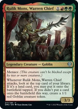 Rulik Mons, Warren Chief (217)