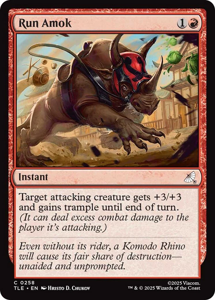 Run Amok (0258) (258) (Avatar: The Last Airbender: Eternal-Legal)