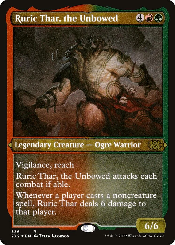 Ruric Thar, the Unbowed (Foil Etched) (536)