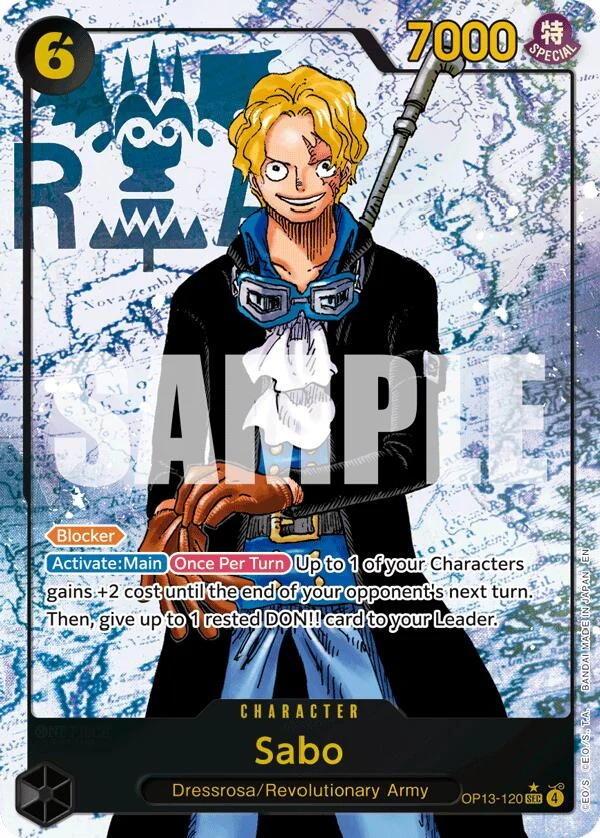 Sabo (120) (Parallel) (OP13-120) (Carrying On His Will)