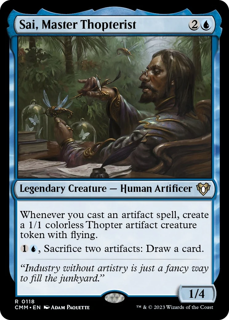 Sai, Master Thopterist (118) (Commander Masters)