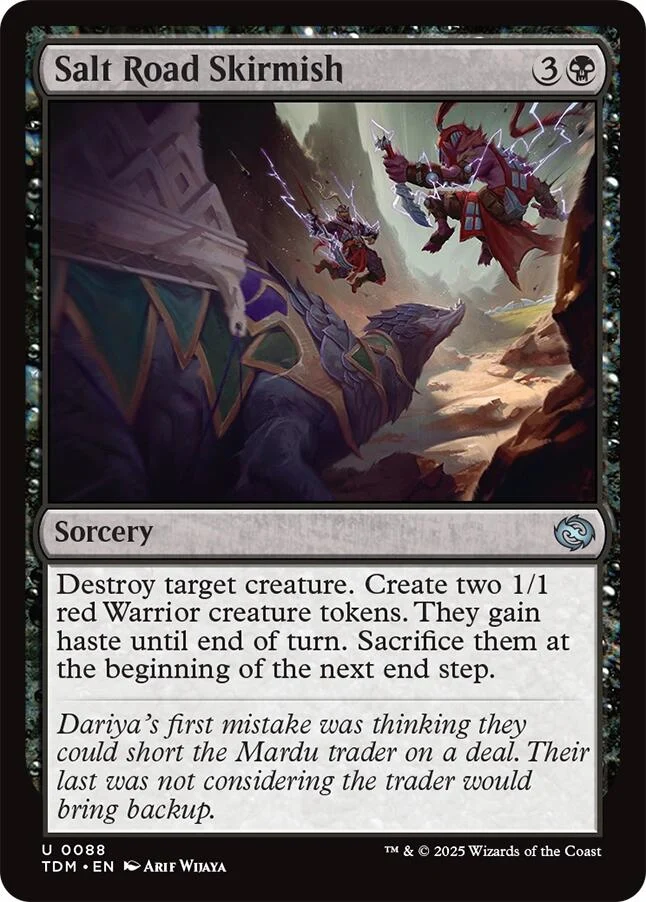 Salt Road Skirmish (88) (Tarkir: Dragonstorm)