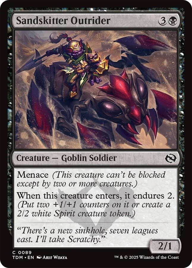 Sandskitter Outrider (89) (Tarkir: Dragonstorm)