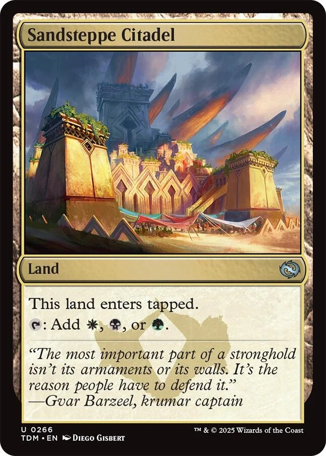 Sandsteppe Citadel (266) (Tarkir: Dragonstorm)