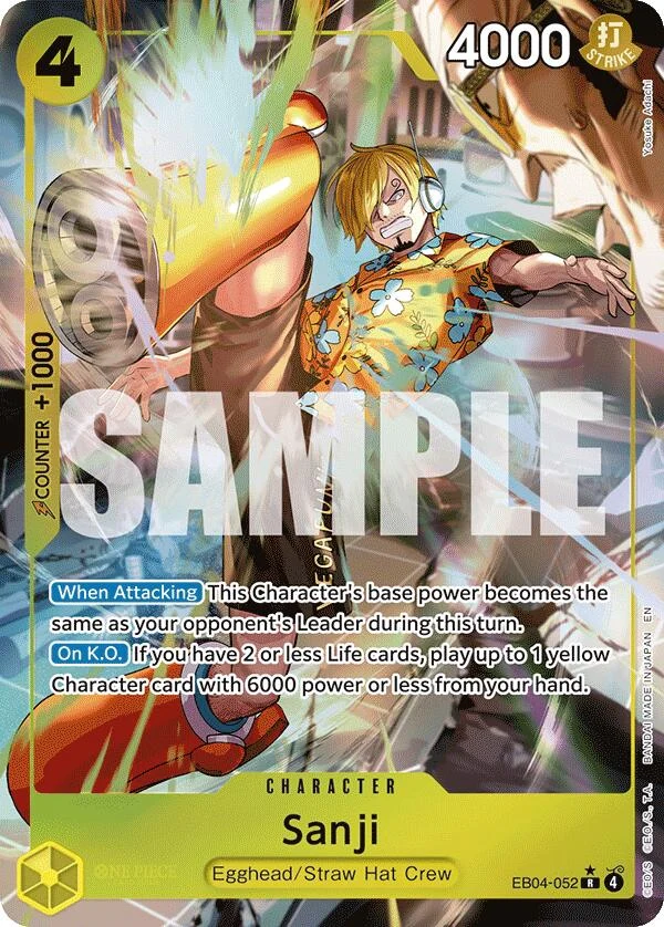 Sanji (EB04-052) (Alternate Art) (EB04-052) (Adventure on Kami's Island)