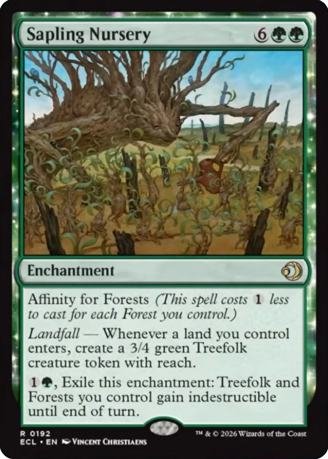 Sapling Nursery (192) (Lorwyn Eclipsed)
