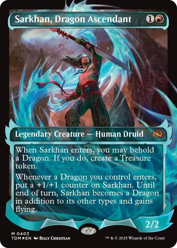 Sarkhan, Dragon Ascendant (0403) (Showcase) (403) (Tarkir: Dragonstorm)