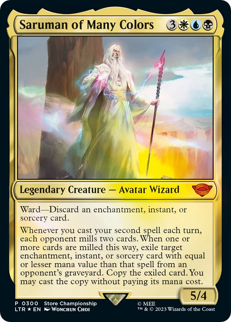 Saruman of Many Colors (300) (Game Day & Store Championship Promos)
