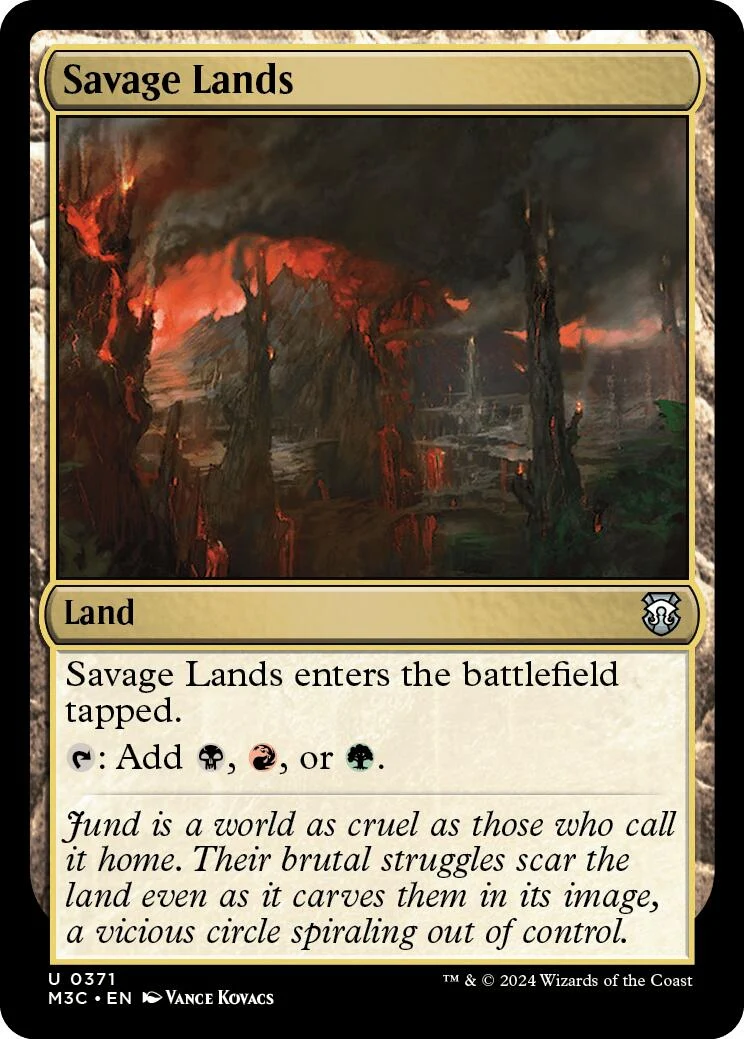 Savage Lands (Ripple Foil) (371)