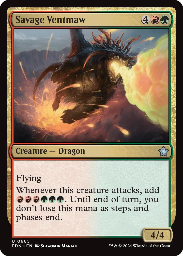 Savage Ventmaw (665) (Foundations)