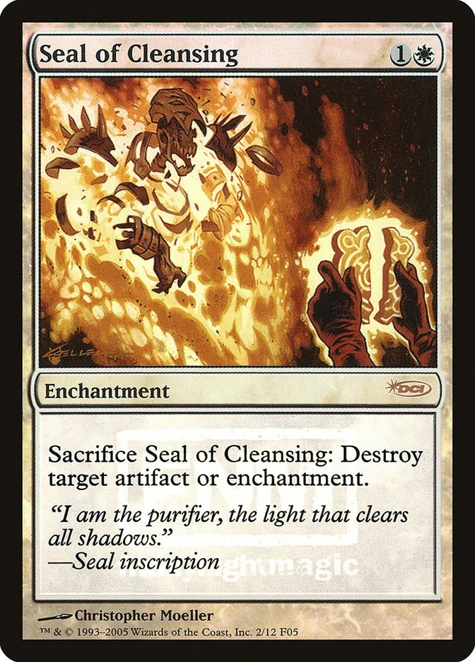 Seal of Cleansing (2) (FNM Promos)