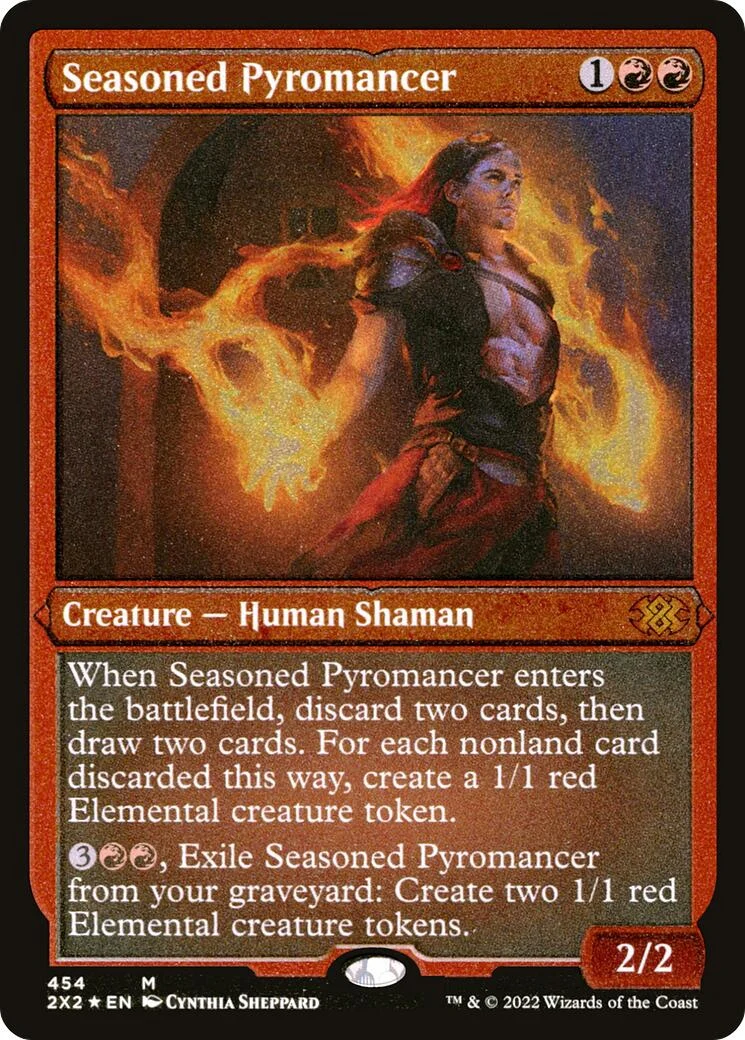 Seasoned Pyromancer (Foil Etched) (454)