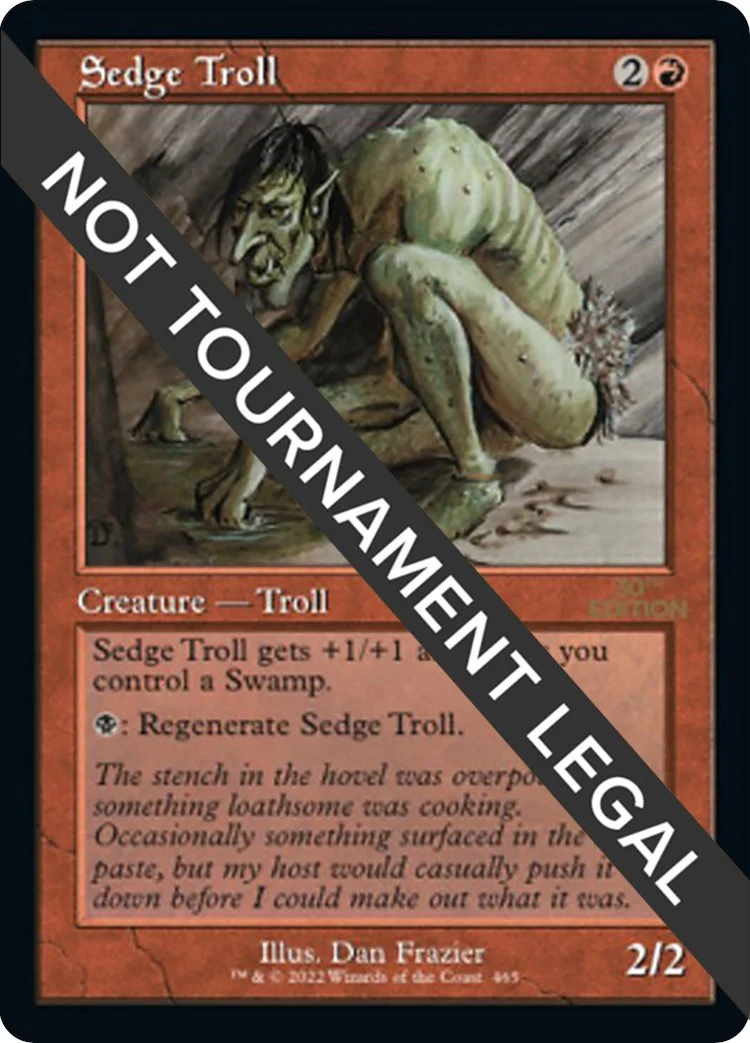 Sedge Troll (Retro Frame) (465)