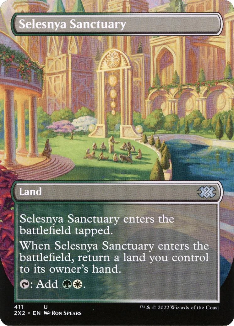 Selesnya Sanctuary (Borderless) (411)