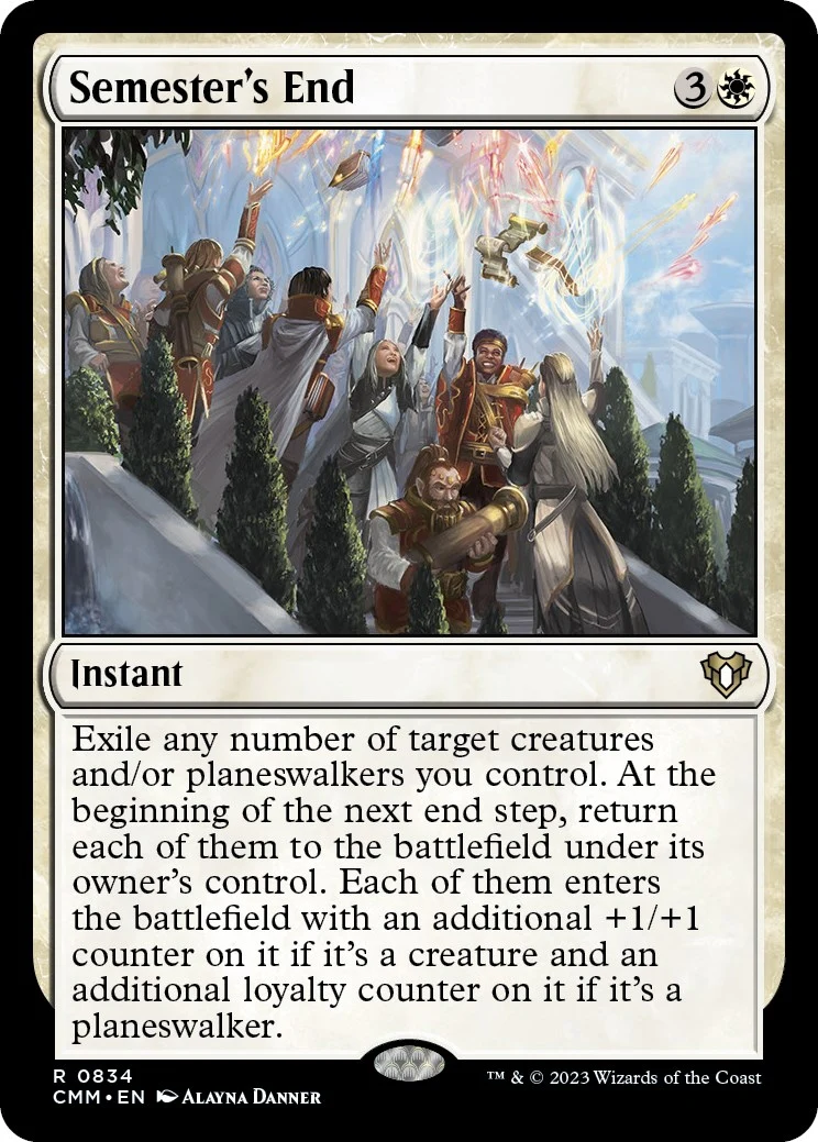 Semester's End (834) (Commander Masters)