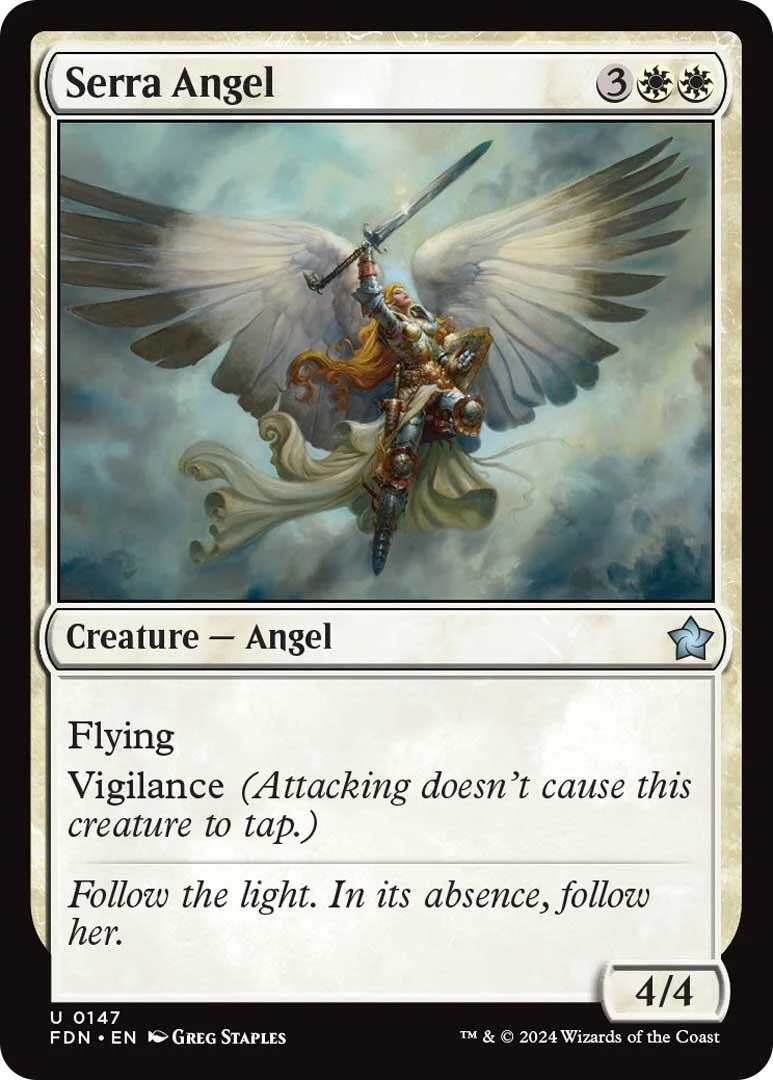 Serra Angel (147) (Foundations)