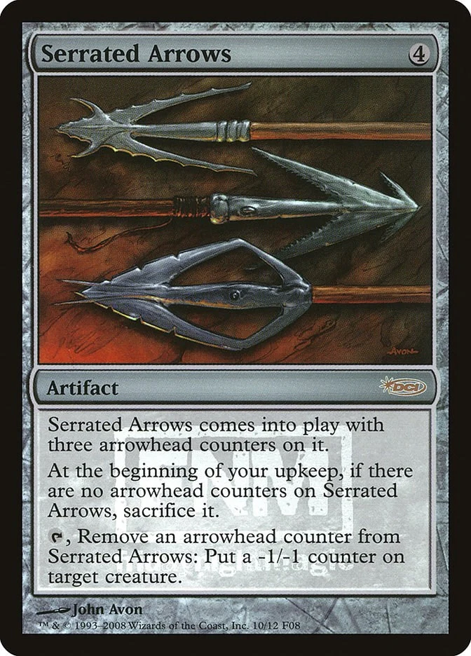 Serrated Arrows (10) (FNM Promos)