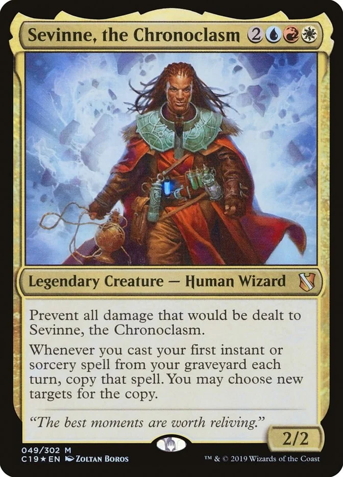 Sevinne, the Chronoclasm (49) (Commander 2019)