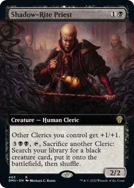 Shadow-Rite Priest (Extended Art) (403)