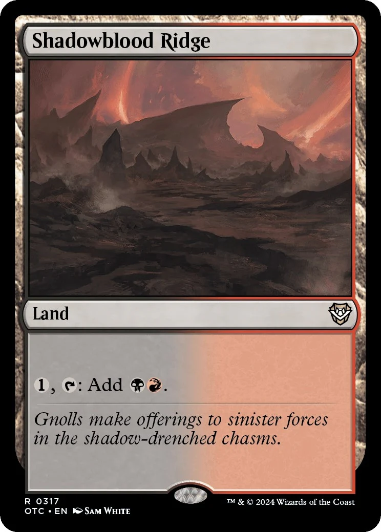 Shadowblood Ridge (317)
