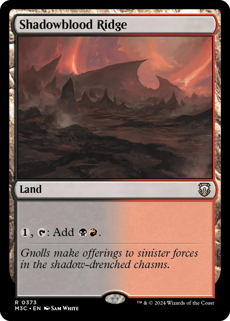 Shadowblood Ridge (Ripple Foil) (373)
