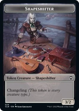 Shapeshifter (024) // Shapeshifter (028) Double-Sided Token (24 // 28)