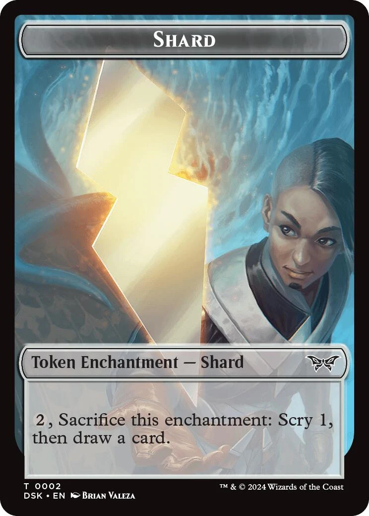 Shard // Treasure Double-Sided Token (2 // 15)