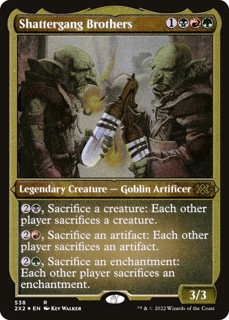 Shattergang Brothers (Foil Etched) (538)
